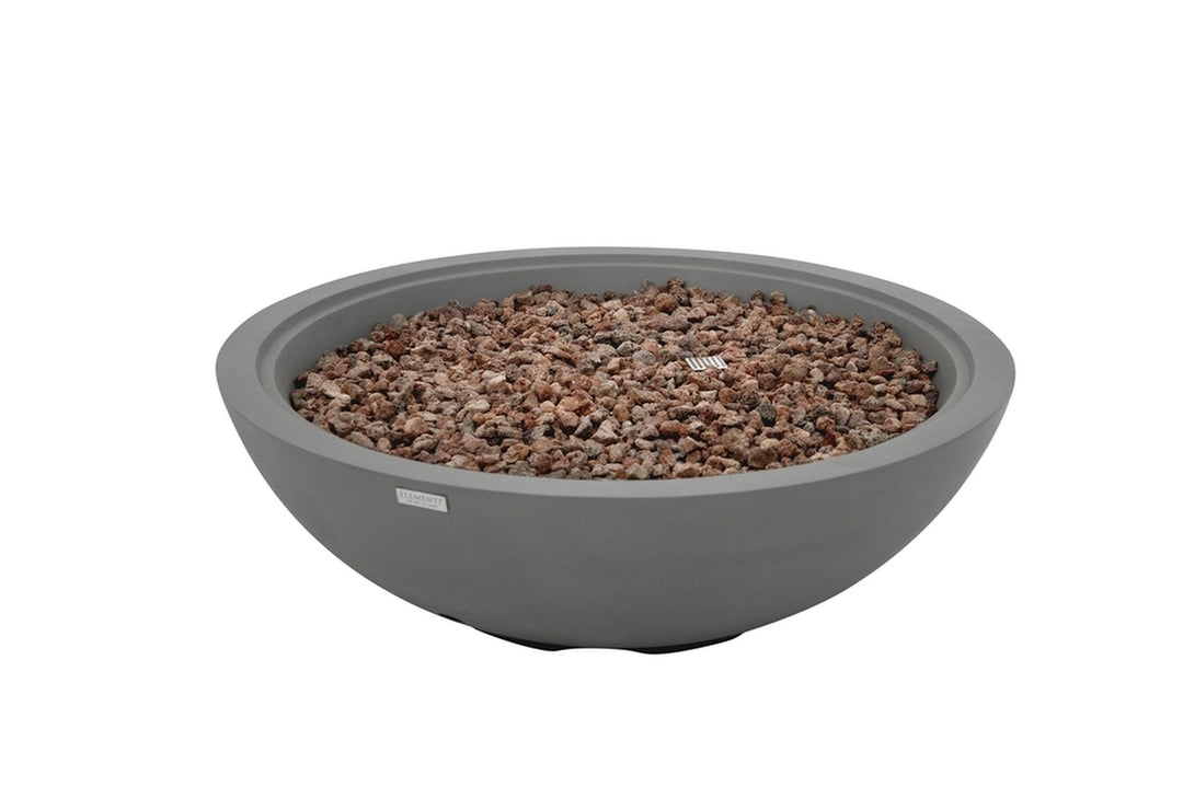 Elementi Plus Rose Bowl Fire Pit, 48 x 48 Inches