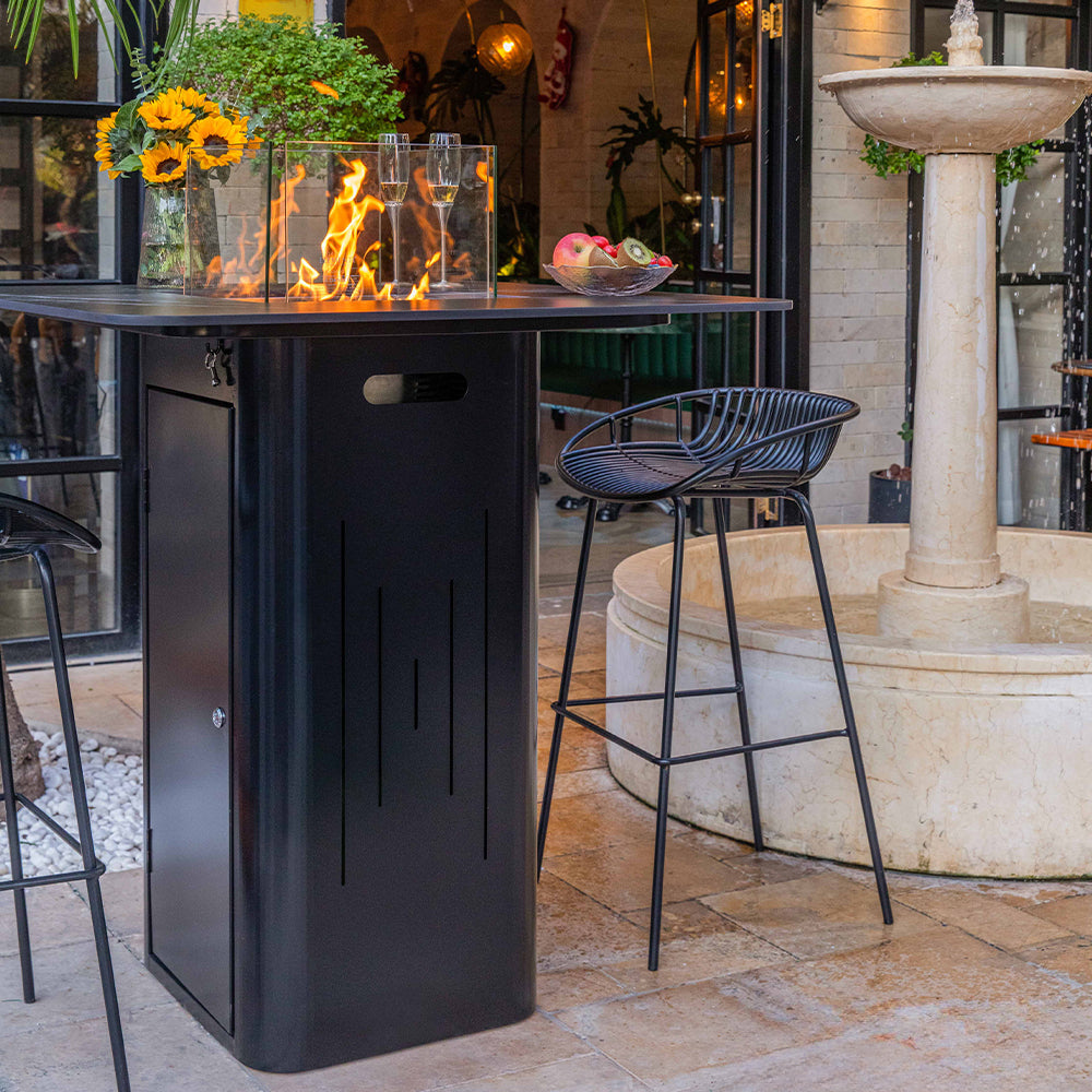 Elementi Plus Propane Fire Pit Black - view 2