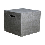 Elementi 20 Inches Outdoor Propane Tank Cover Hideaway Firepit Accessories Side Table
