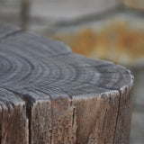 Elementi Warren Outdoor 18 Inches Fire Pit Seating Firepit Accessories-Redwood