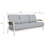 Furniture > Outdoor Furniture > Outdoor Sofas