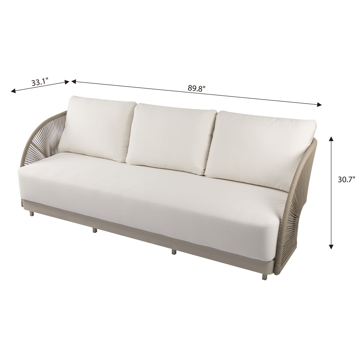 Furniture > Outdoor Furniture > Outdoor Sofas