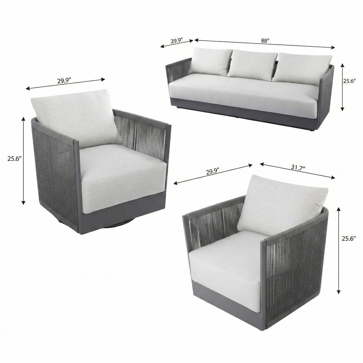 Furniture > Outdoor Furniture > Outdoor Furniture Sets