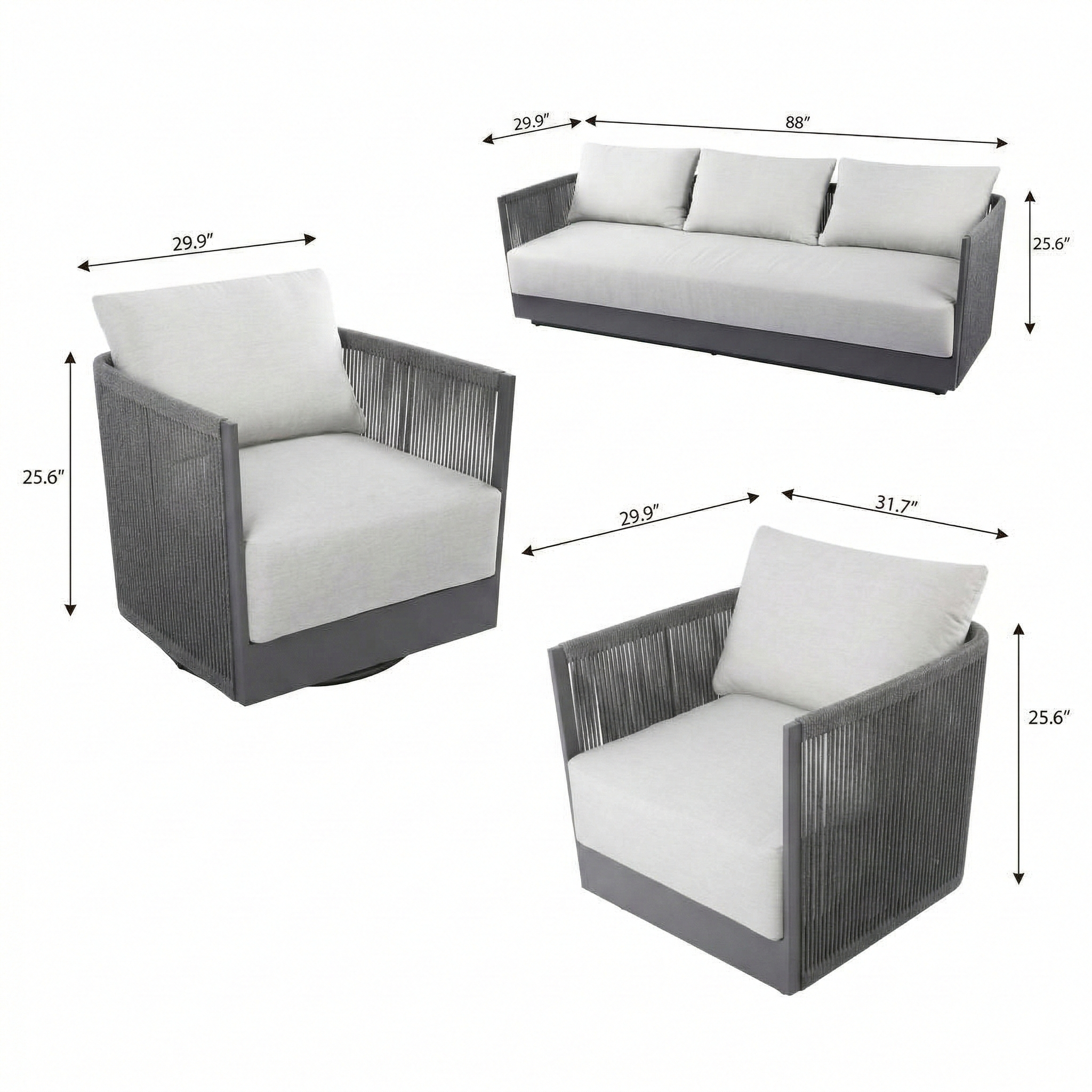 Furniture > Outdoor Furniture > Outdoor Furniture Sets
