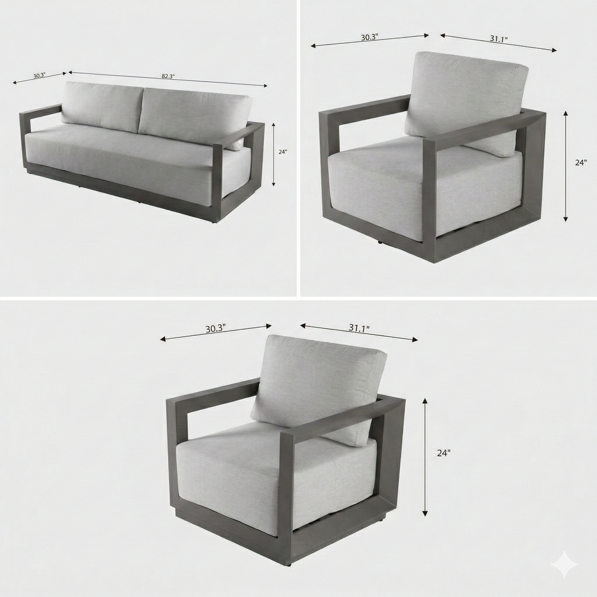 Furniture > Outdoor Furniture > Outdoor Furniture Sets