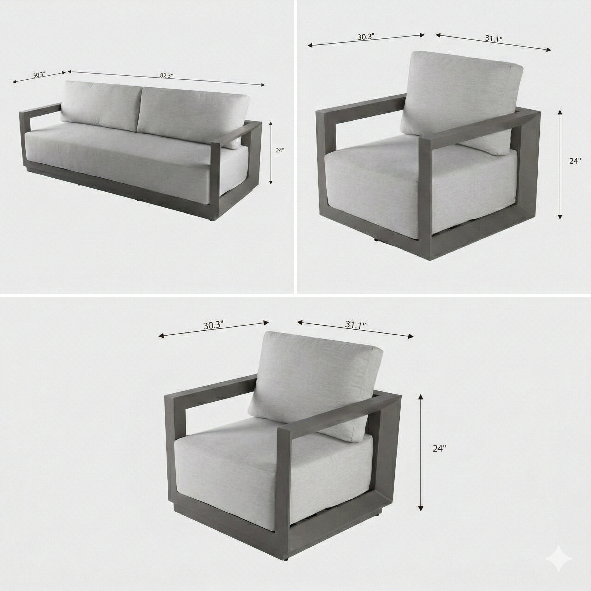 Furniture > Outdoor Furniture > Outdoor Furniture Sets