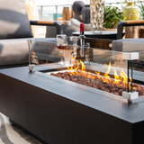 Propane Fire Pit Table Outdoor 50,000 BTU Firepits for Outside CSA Certified
