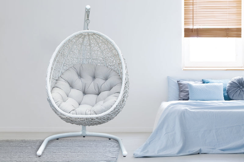 Egg Chair with Stand and Cushion for Outside Hammock Chair