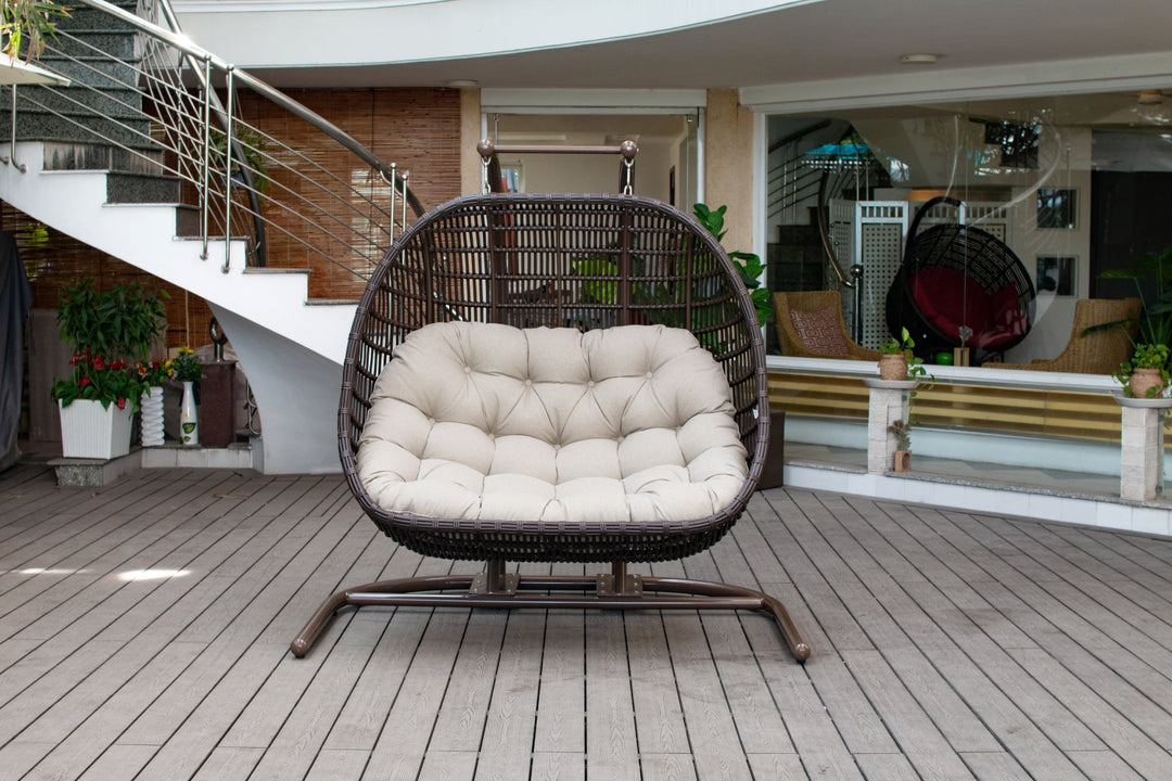 Egg Chair with Stand and Cushion for Outside Hammock Chair
