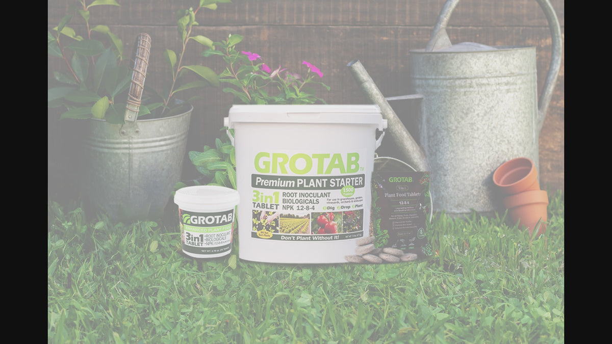 GROTAB 3-in-1 Plant Food Tablets