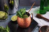 Mint Julep Cups and Moscow Mule Bundle Gift Set - 16 Piece Set