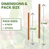 Coco Moss Poles Vine Plant Support
