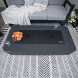 Elementi Sydney Ethanol Fire Pit 61.9 x 29.9 Inches