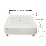 Elementi Perth Ethanol Fire Pit 40 x 40 Inches