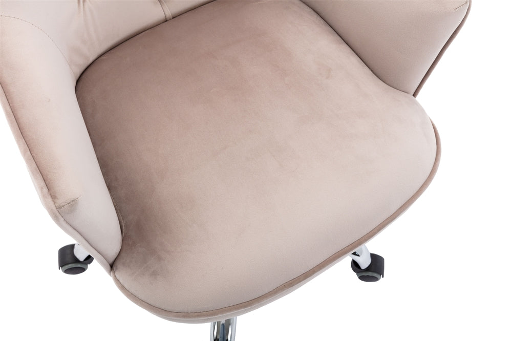 Adjustable Swivel Home Office Desk Chair - Grey