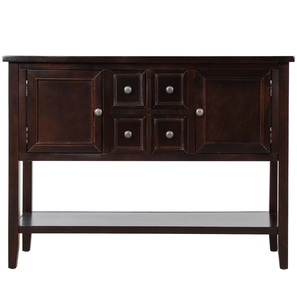 Buffet Sideboard Living Room Console Table - Espresso