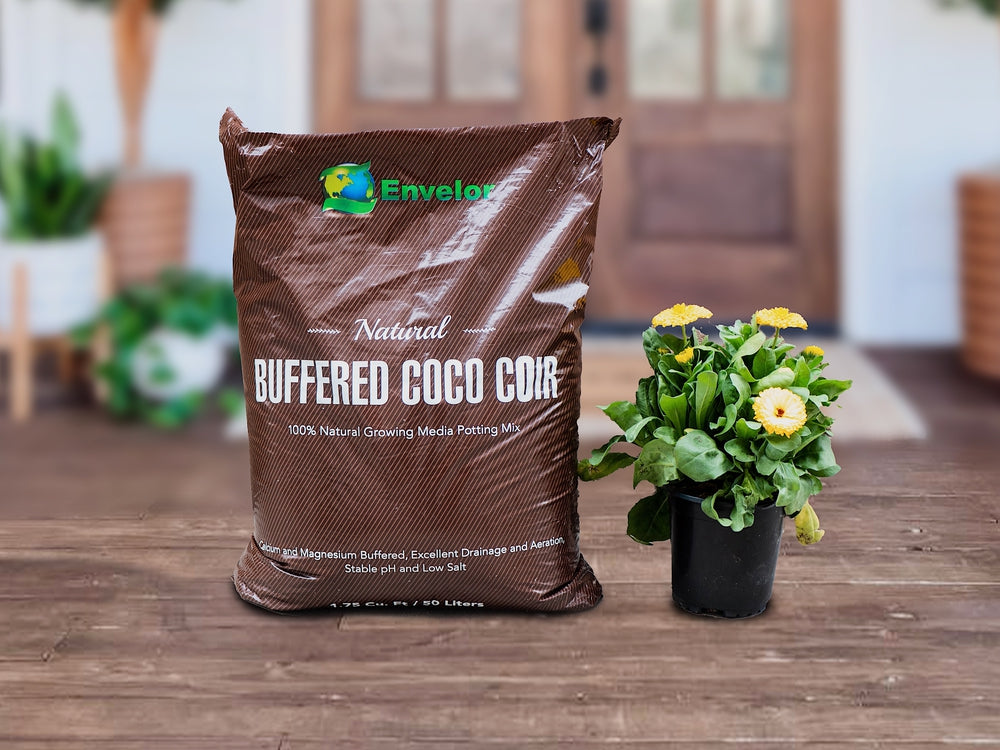 Coir Growing Medium  Buffered Coco Grow Media Bag – EnvelorHome