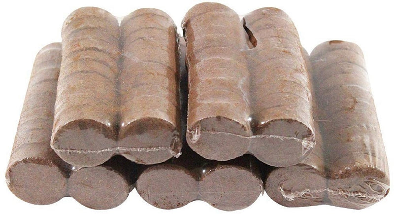 Coco Grow Discs Seed Starter Coir Pellets, 0.8" Dia. - 180 Pack