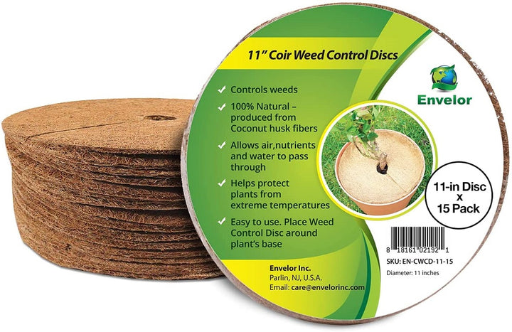 24 Inches Weed Control Discs Coco Tree Rings Can Save Your Garden ...