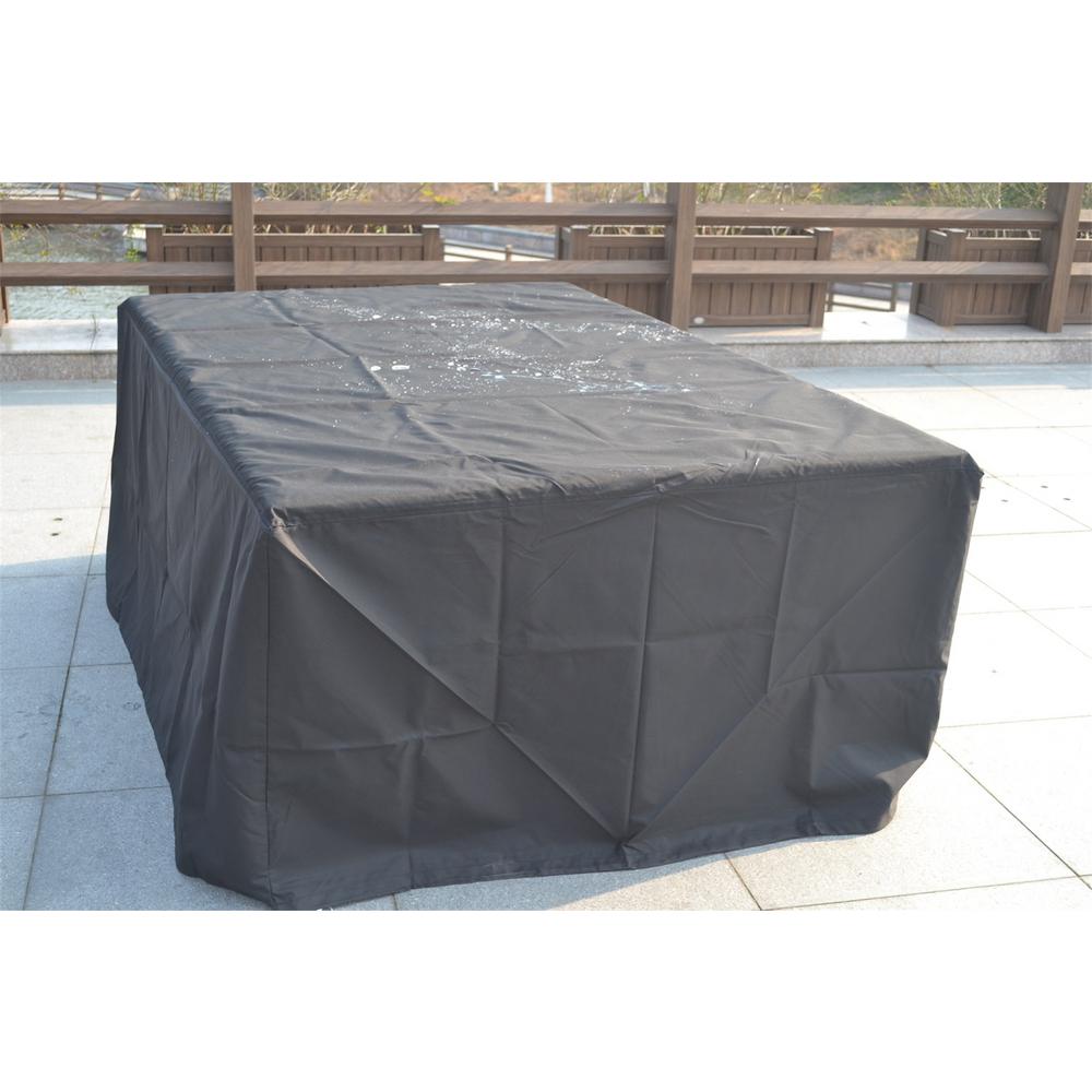 Dopey Square Outdoor Sofa Dining Set Cover - 98 x 75 Inches
