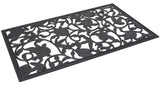 Tulips Iron Rubber Welcome Doormat