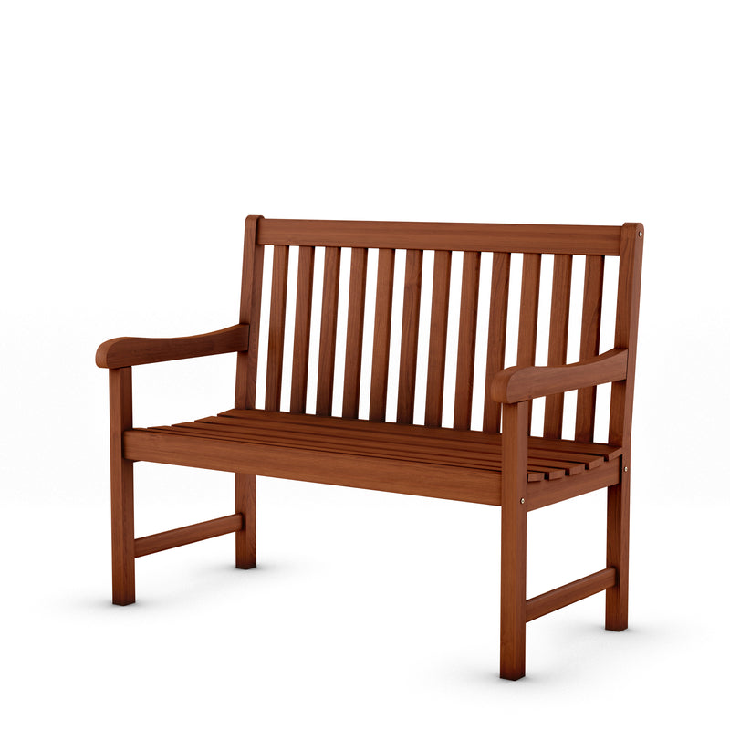 Milano 5 Piece Eucalyptus Patio Conversation Set