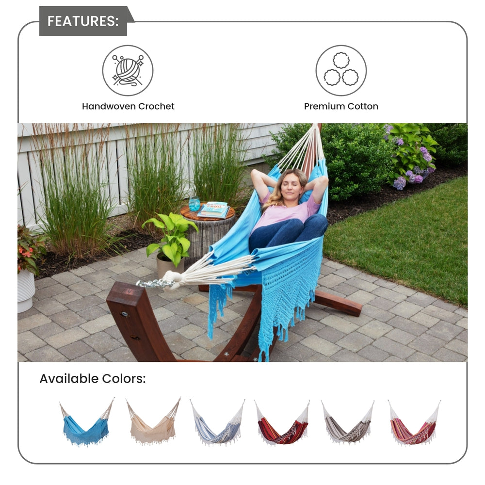 Bahia Brazilian Patio Hammock - Double