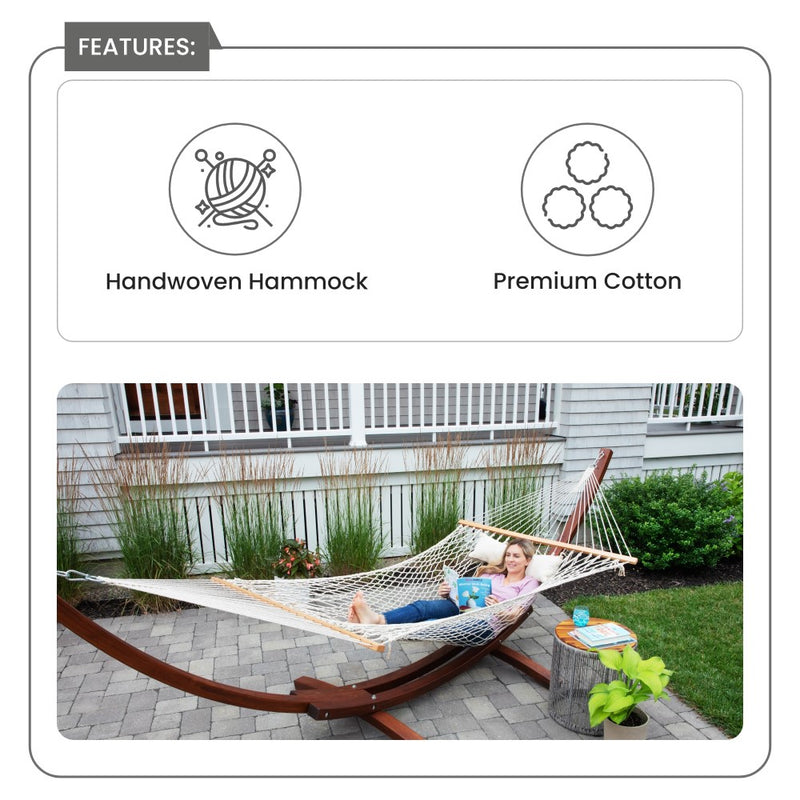 Bahia Patio Hammock - Double - Natural