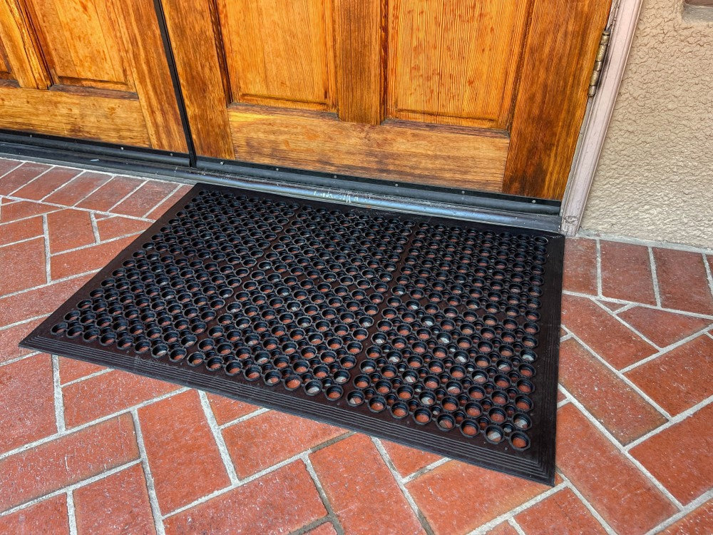 Rubber Door Mat Anti-Fatigue Floor Mats 23 x 35 for Kitchen Restaura –  Gokanvas
