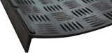 Checker Rubber Stair Tread Mats (6 Piece Set)
