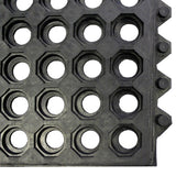 Interlocking Link Rubber Floor Mat - Select Size: 1 Pack, 4 Pack