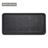 Footsteps Rubber Boot Tray All Purpose Floor Tray (2 Pack)
