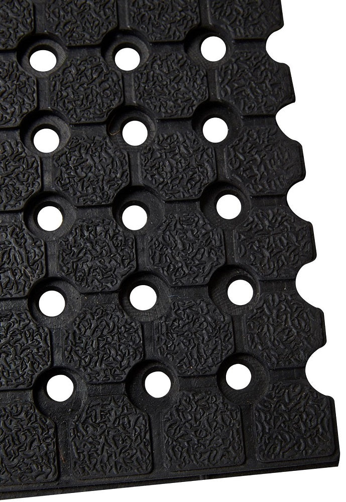 Circle Drainage Rubber Floor Runner Mat