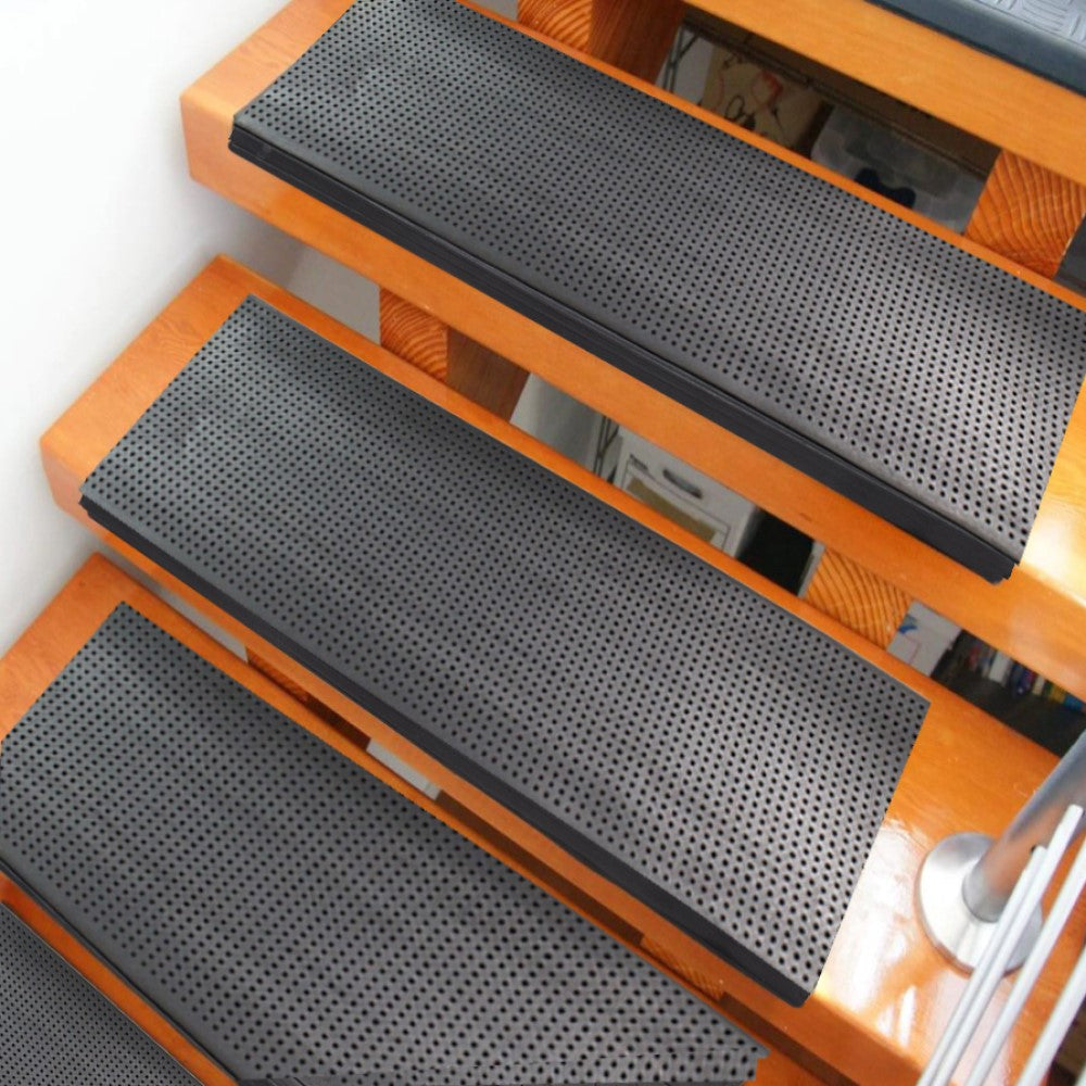 Pin Rubber Stair Tread Mats (6 Piece Set)