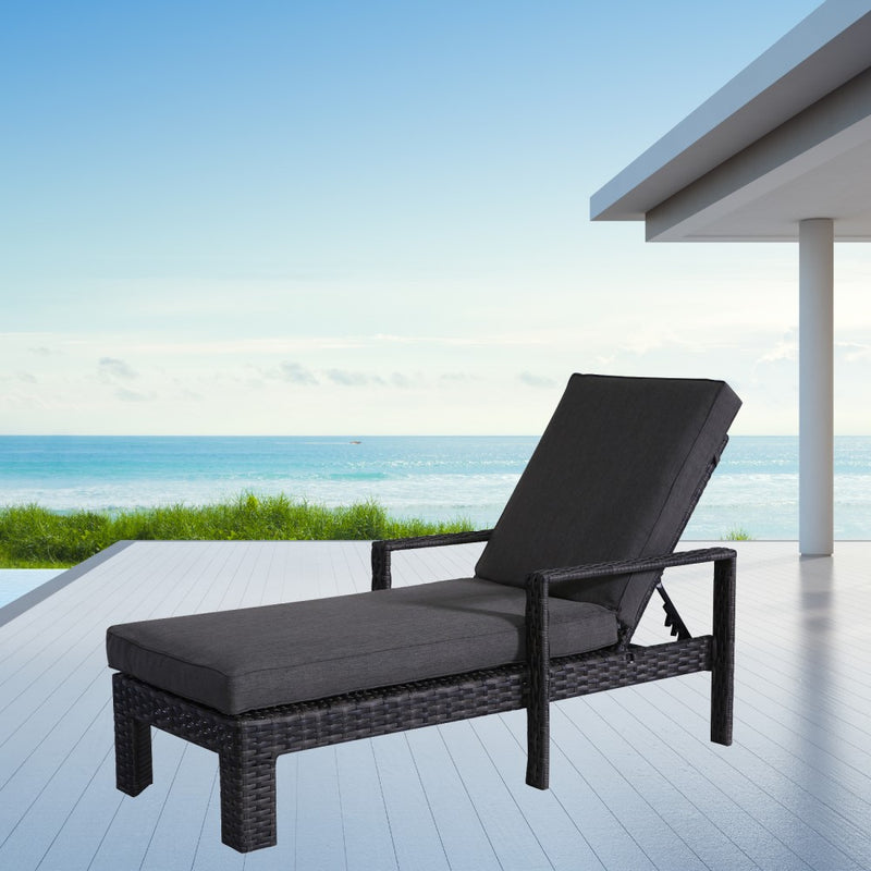 Outdoor Adjustable Chaise Lounge Chair