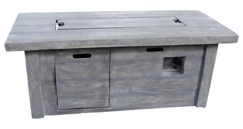 Earth GRC Fire Pit Table with Lid - Liquid Propane