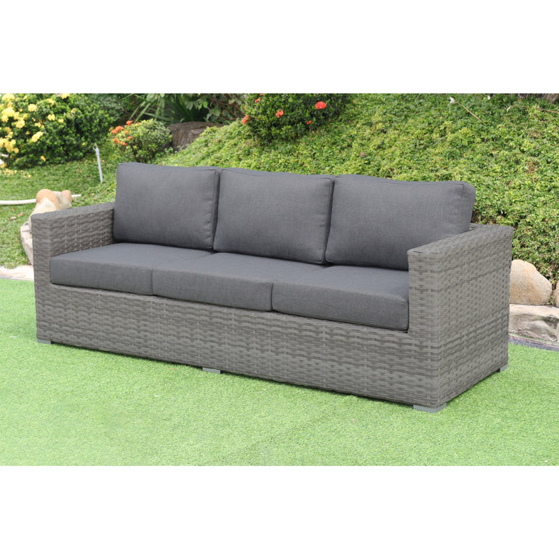 Miami 3-Seater Patio Sofa Outdoor Furniture