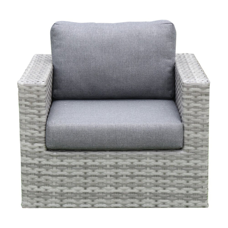 Miami 4-Piece Patio Furniture Conversation Sofa Set