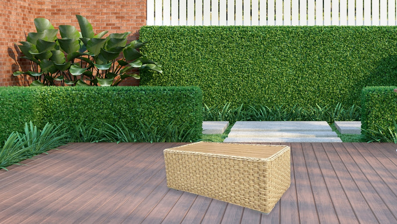 Malibu Outdoor Patio Furniture Coffee Table