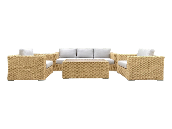 4-Piece Malibu Outdoor Patio Furniture Sofa Set