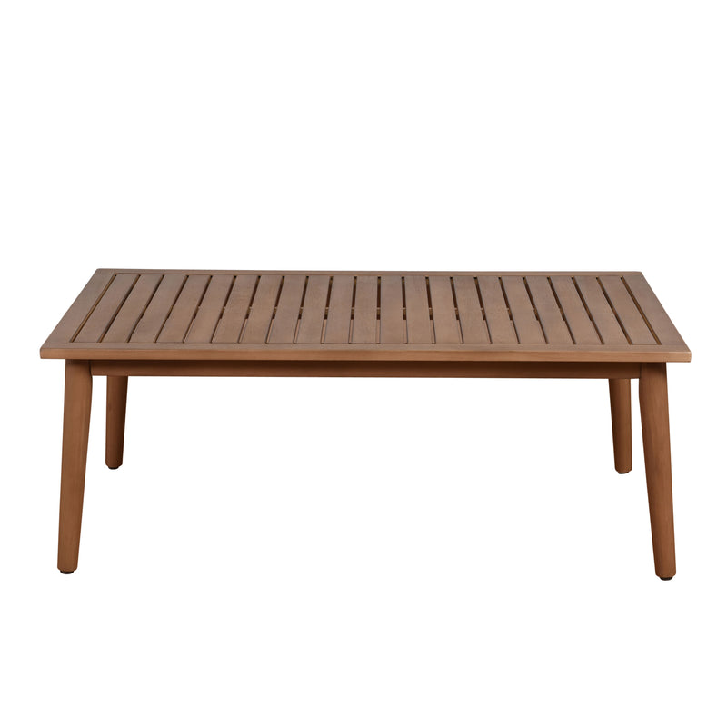 Indoor Coffee Table - Brown Wood