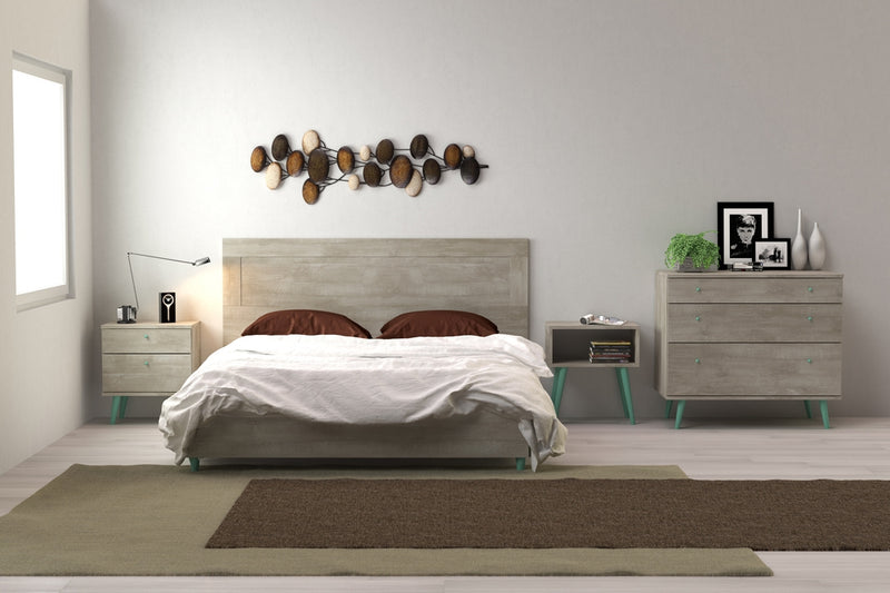 Midtown Concept Queen Headboard MDF Wood - Sand