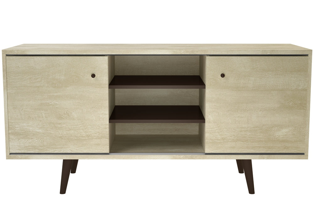 Midtown Concept 3-Shelf TV Stand for 52-in TV - Sand