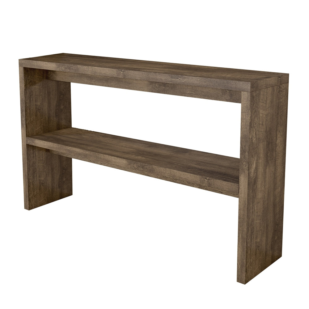 Midtown Concept 1-Shelf Console Table MDF Wood - Brown