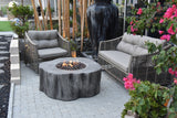 Manchester Outdoor Firepit Table - 42 Inches - Select Fuel Type