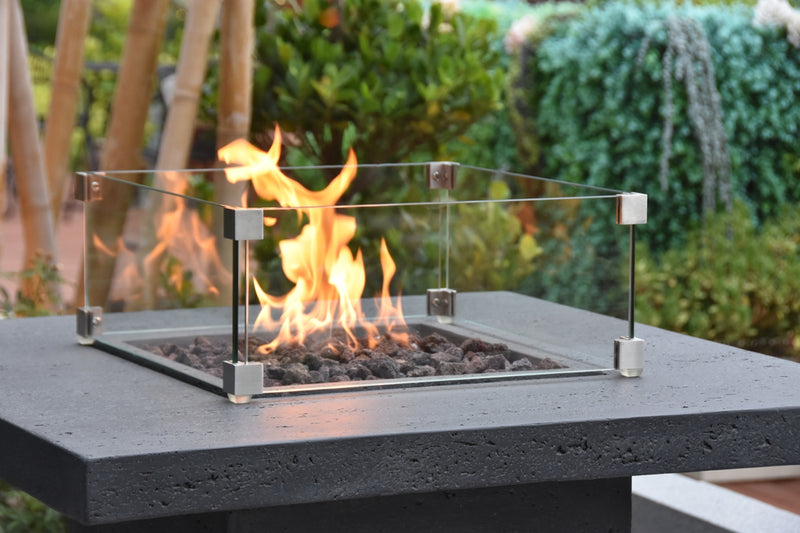 Montreal Outdoor Firepit Table - 34 Inches - Liquid Propane