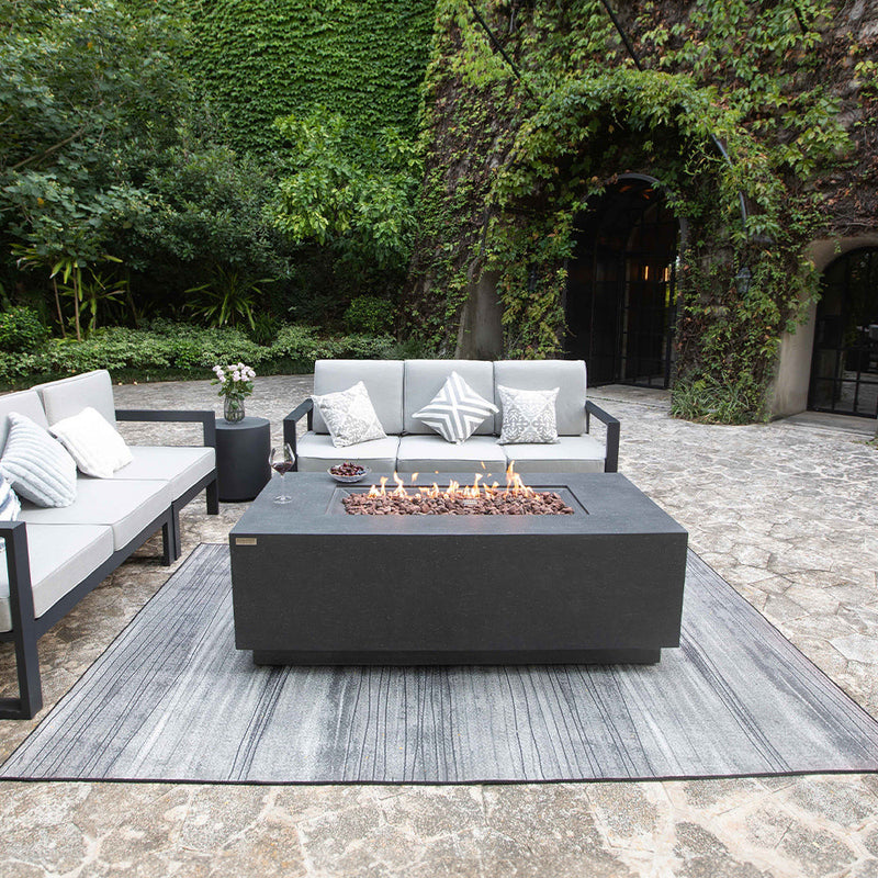 Elementi Andes Propane Fire Pit 66 x 32 Inches