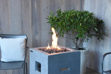 Boyle Outdoor Reinforced Concrete Fire Pit Table -18 Inch - Liquid Propane - view 5