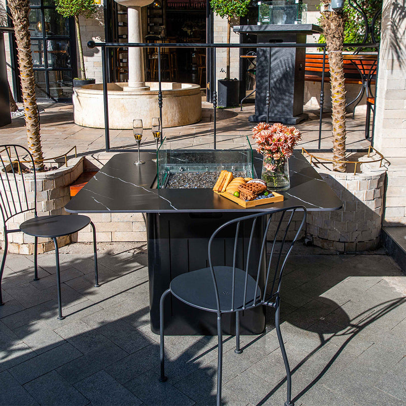 Elementi Plus Propane Fire Pit Black