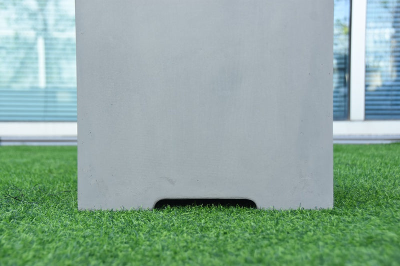 Elementi Concrete Propane Tank Cover Square 20 Inches - Grey